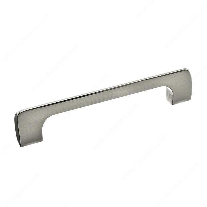 Richelieu Hardware Bp814128195 Contemporary Metal Bar Pull 128MM Brushed Nickel Finish