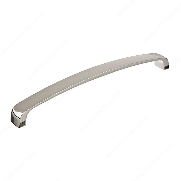 Richelieu Hardware Bp820192180 Contemporary Metal Smooth Handle Pull 192MM Nickel Finish