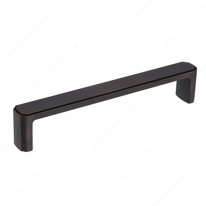Richelieu Hardware Bp770160Borb Transitional Metal Bar Pull 160MM Brushed Oil Rubbed Bronze Finish
