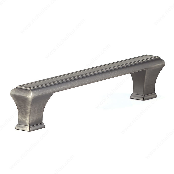 Richelieu Hardware Bp775160143 Classic Metal Mantle Pull 160MM Antique Nickel Finish