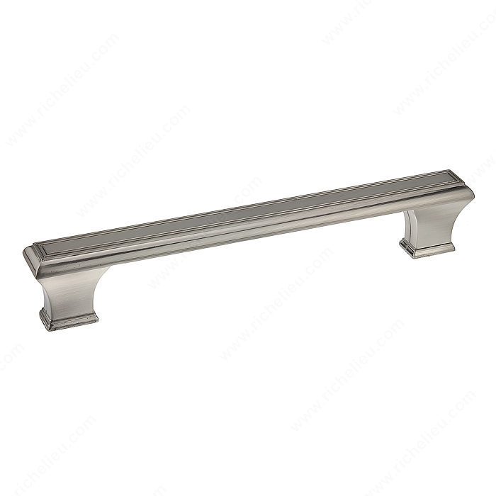 Richelieu Hardware Bp775160195 Classic Metal Mantle Pull 160MM Brushed Nickel Finish