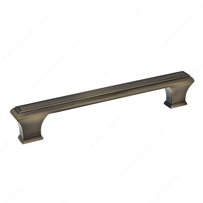 Richelieu Hardware Bp775160Ae Classic Metal Mantle Pull 160MM Antique English Finish