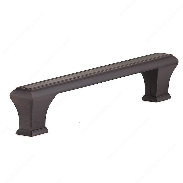 Richelieu Hardware Bp775160Borb Classic Metal Mantle Pull 160MM Brushed Oil Rubbed Bronze Finish