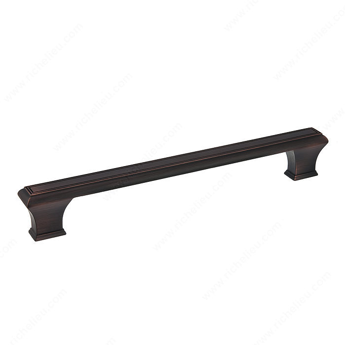 Richelieu Hardware Bp775192Borb Classic Metal Mantle Pull 192MM Brushed Oil Rubbed Bronze Finish