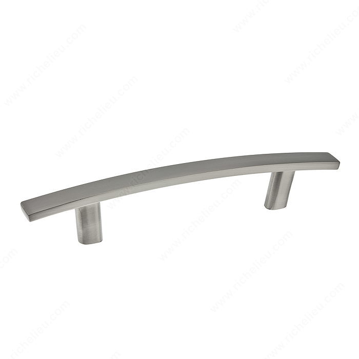 Richelieu Hardware Bp65096195 Contemporary Transitional Metal Handle Pull 96MM Brushed Nickel Finish