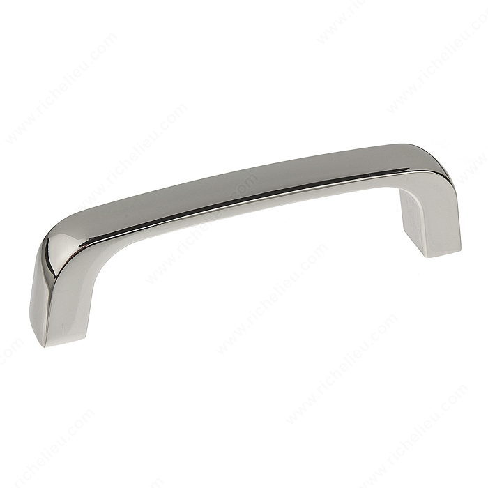 Richelieu Hardware Bp82076180 Contemporary Metal Smooth Handle Pull 76MM Nickel Finish