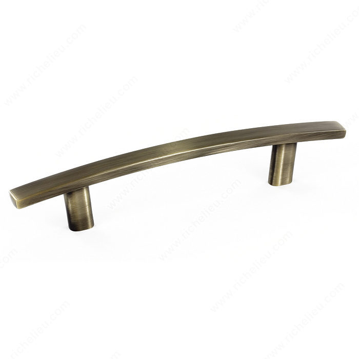 Richelieu BP65096AE Padova Collection 3 3/4-inch (96 mm) Antique English Transitional Rectangular Cabinet Bar Pull