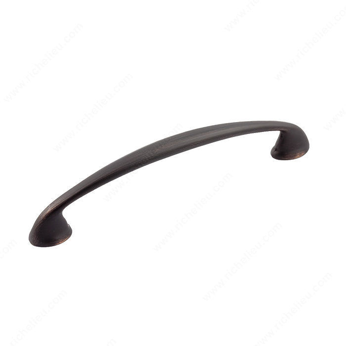 Richelieu Hardware Bp41296Borb Contemporary Metal Handle Pull 96MM Brushed Oil Rubbed Bronze Finish