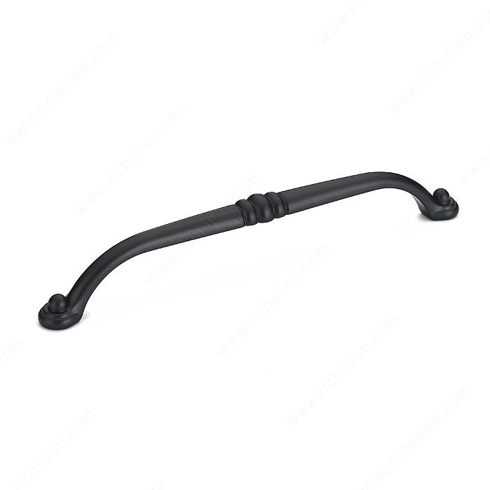 Richelieu Hardware Bp23738192906 Classic Metal Handle Pull 192MM Anthracite Finish