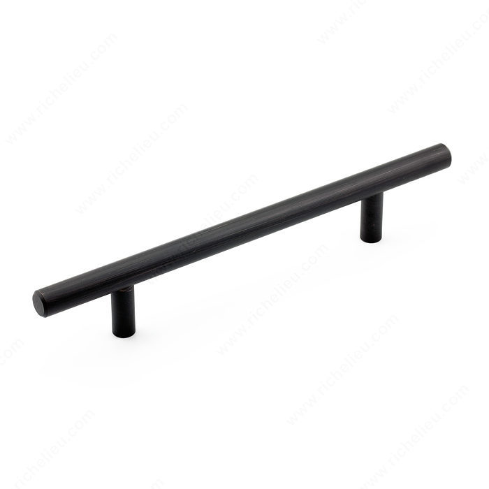 Richelieu Hardware Bp305128Borb Contemporary Metal Bar Pull 128MM Brushed Oil Rubbed Bronze Finish