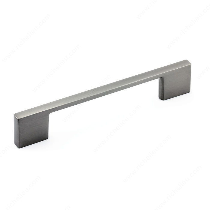 Richelieu Hardware 6132896195 Contemporary Metal Bar Pull 96MM Brushed Nickel Finish