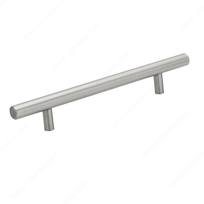 Richelieu Hardware Bp3487143170Ab Contemporary Antimicrobial Stainless Steel Handle Pull 143MM Stainless Steel Finish