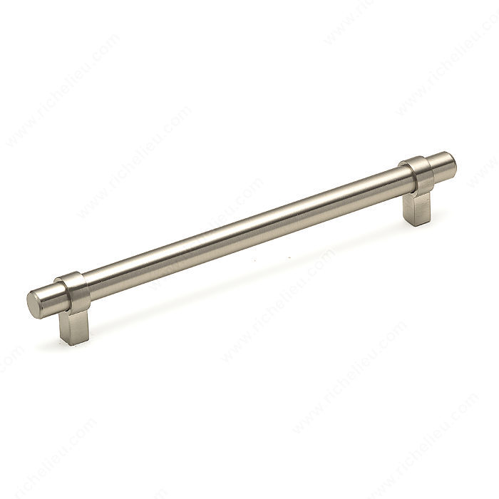 Richelieu Hardware Bp5016192195 Contemporary Metal Bar Pull 192MM Brushed Nickel Finish