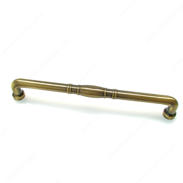 Richelieu Hardware Bp82290Ae Contemporary Metal Appliance Pull 12 Inch Antique English Finish