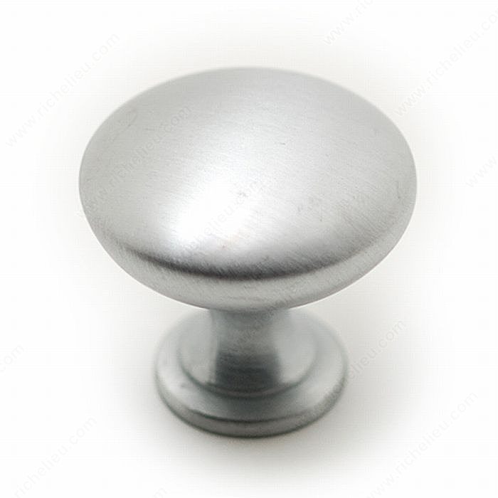 Richelieu Hardware BP9041175 Contemporary Metal Knob - 9041 in Brushed Chrome