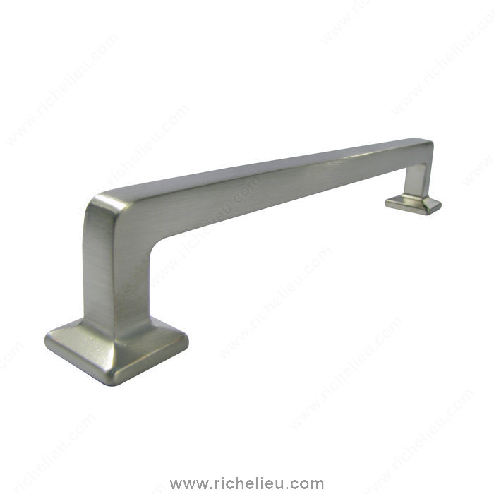 Richelieu Hardware 1071160195 Autore Collection Metal Handle Pull  -  1071  - Brushed Nickel