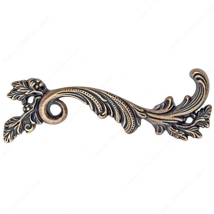 Richelieu 15074096R209 Traditional Brass Pull - 1507