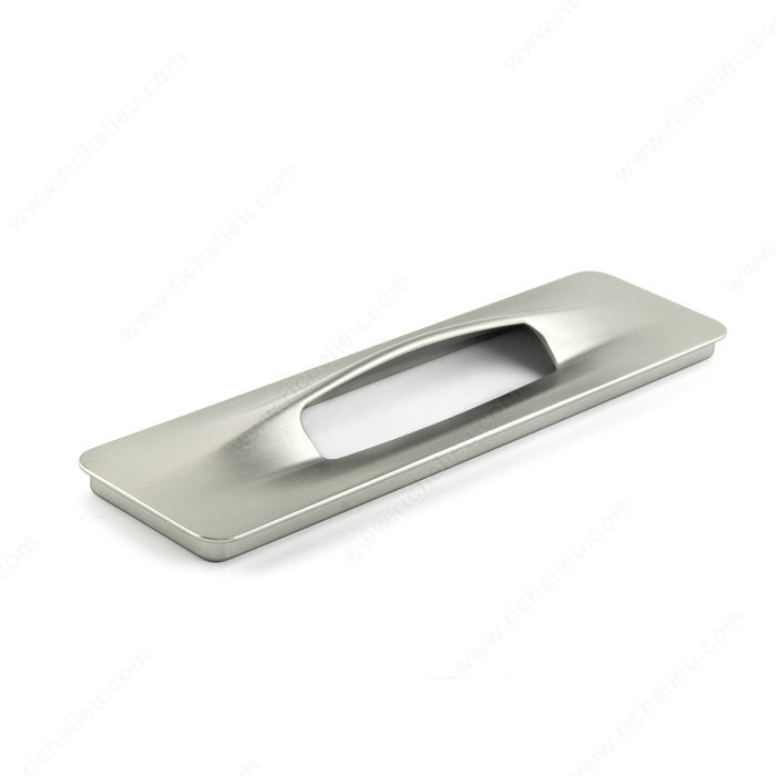 Richelieu 9145199195 Contemporary Recessed Metal Pull - 9145