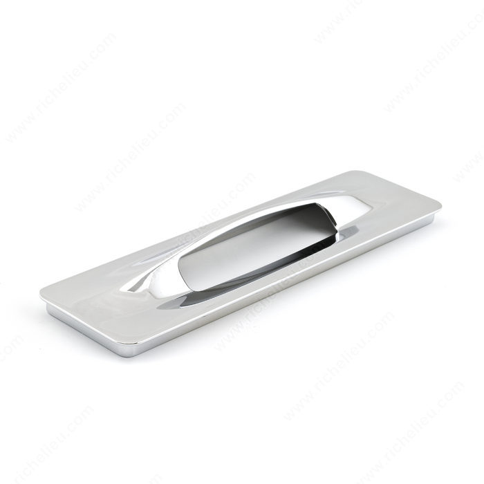 Richelieu 9145199140 Contemporary Recessed Metal Pull - 9145