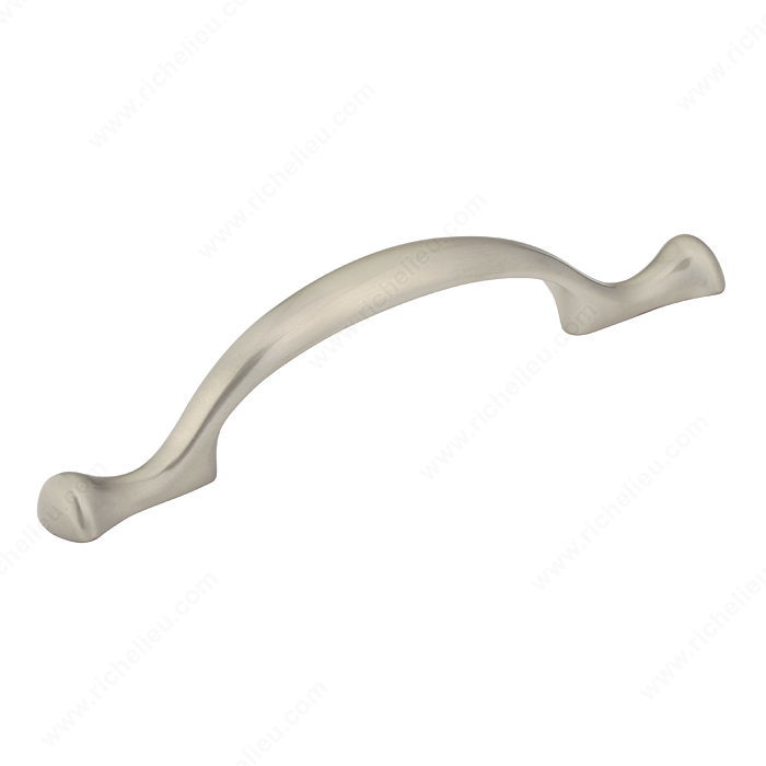 Richelieu BP9878076195 Traditional Metal Pull - 9878 - Brushed Nickel