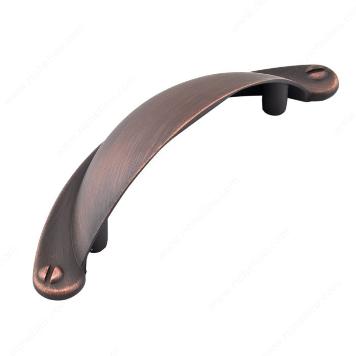 Richelieu BP30342BORB Traditional Metal Pull - 3034 - Brushed Oil-Rubbed Bronze
