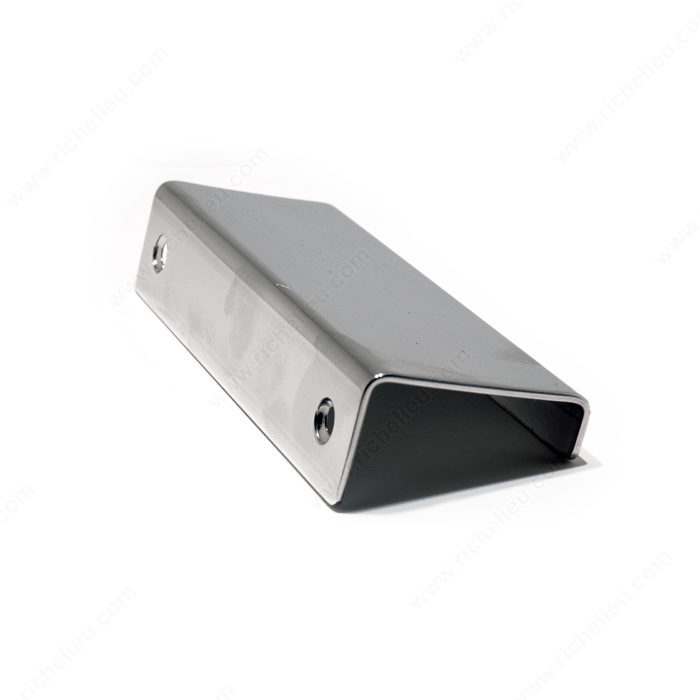 Richelieu BP576980140 Contemporary Steel Edge Pull - 576 - Chrome