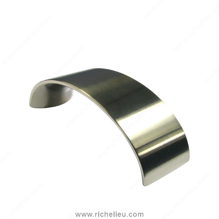 Richelieu Hardware 111316184 Autore Collection Metal Handle Pull  -  1113  - Matte Nickel