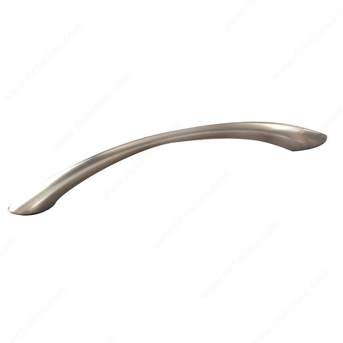 Richelieu Hardware Bp85820304195 Contemporary Metal Arched Pull 12 Inch Brushed Nickel Finish
