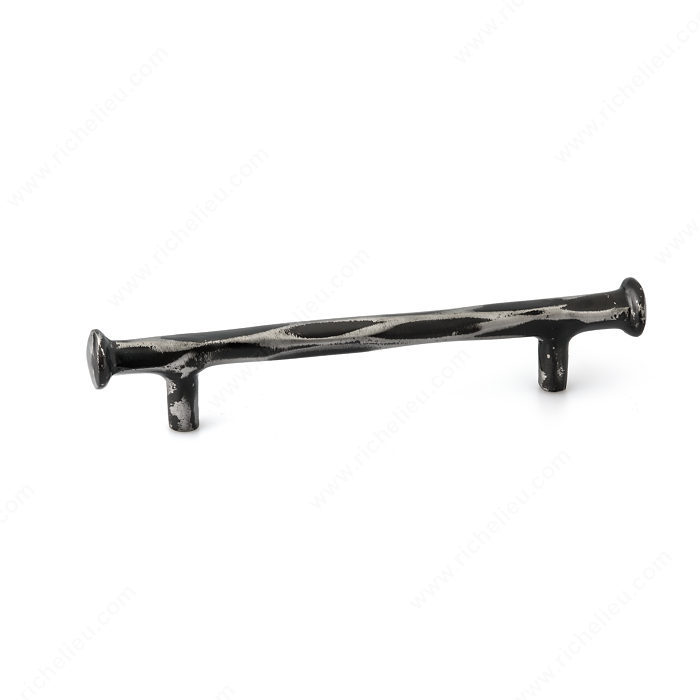 Richelieu Hardware 7430128903 Traditional Forged Iron Handle Pull - 743 in Antique Iron