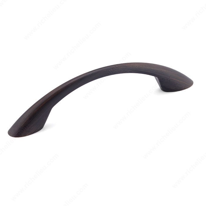 Richelieu Hardware BP65017BORB Contemporary Metal Handle Pull in Brushed Oil Rubbed Bronze
