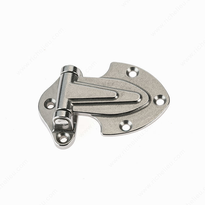 Richelieu 8589142 Traditional Commercial Grade Stainless Steel Ice Box Hinge - 858