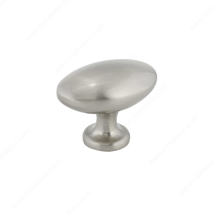 Richelieu BP7289301195 Contemporary Metal Knob in Brushed Nickel