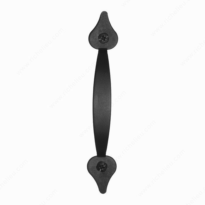Richelieu BP0949358900 Traditional Forged Iron Pull - 0949 - Matte Black