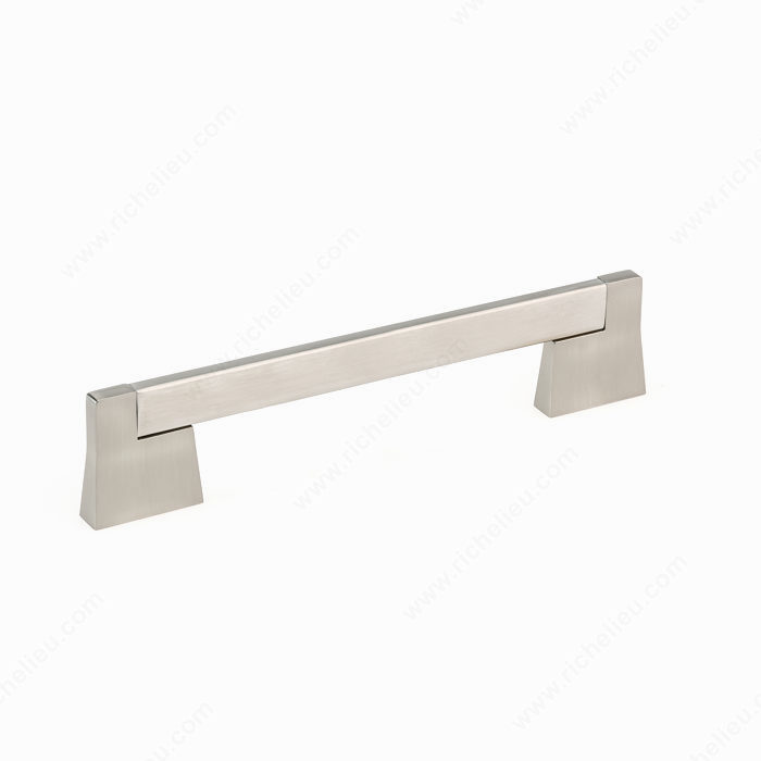 Richelieu BP8727160195 Contemporary Metal Pull - 8727 - Brushed Nickel