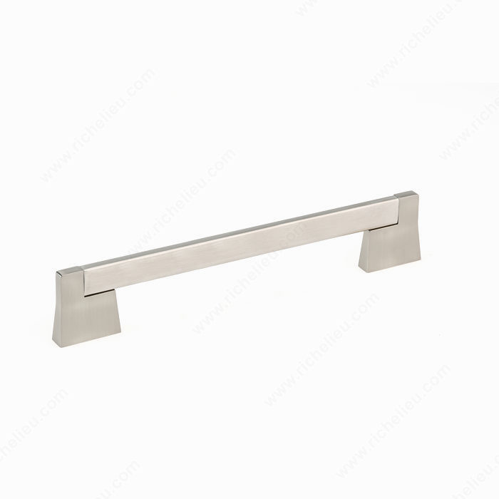 Richelieu BP8727192195 Contemporary Metal Pull - 8727 - Brushed Nickel