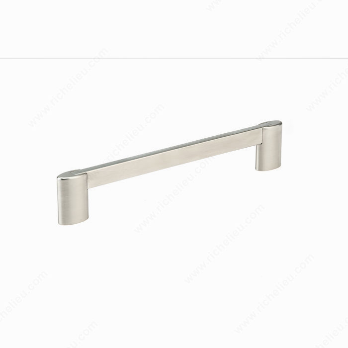 Richelieu BP8728160195 Contemporary Metal Pull - 8728 - Brushed Nickel