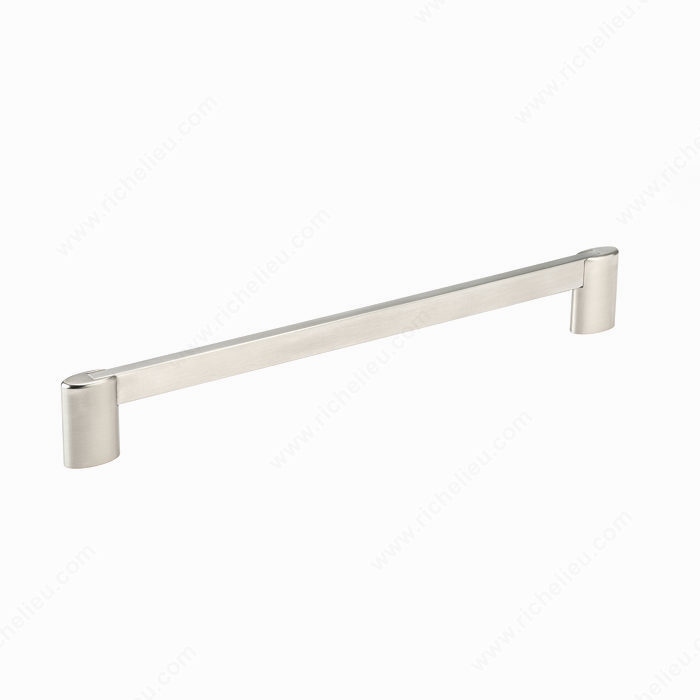 Richelieu BP8728256195 Contemporary Metal Pull - 8728 - Brushed Nickel