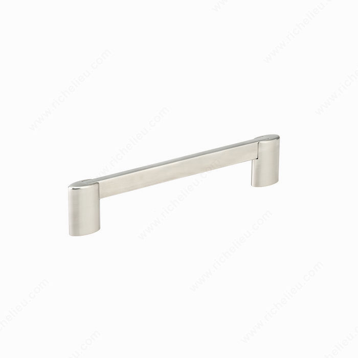 Richelieu BP8728128195 Contemporary Metal Pull - 8728 - Brushed Nickel