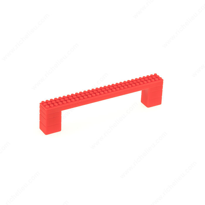 Richelieu BP872912880 Contemporary Plastic Pull - 8729 - Red