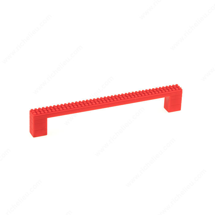 Richelieu BP872919280 Contemporary Plastic Pull - 8729 - Red