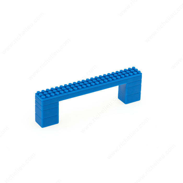 Richelieu BP87299670 Contemporary Plastic Pull - 8729 - Blue