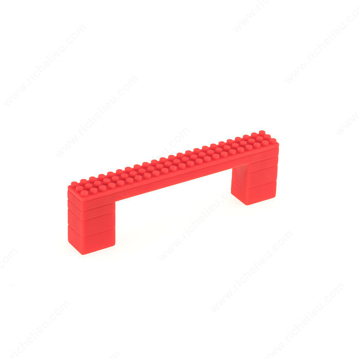 Richelieu BP87299680 Contemporary Plastic Pull - 8729 - Red