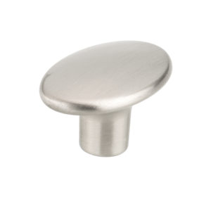 Richelieu BP256037195 Contemporary Metal Knob in Brushed Nickel