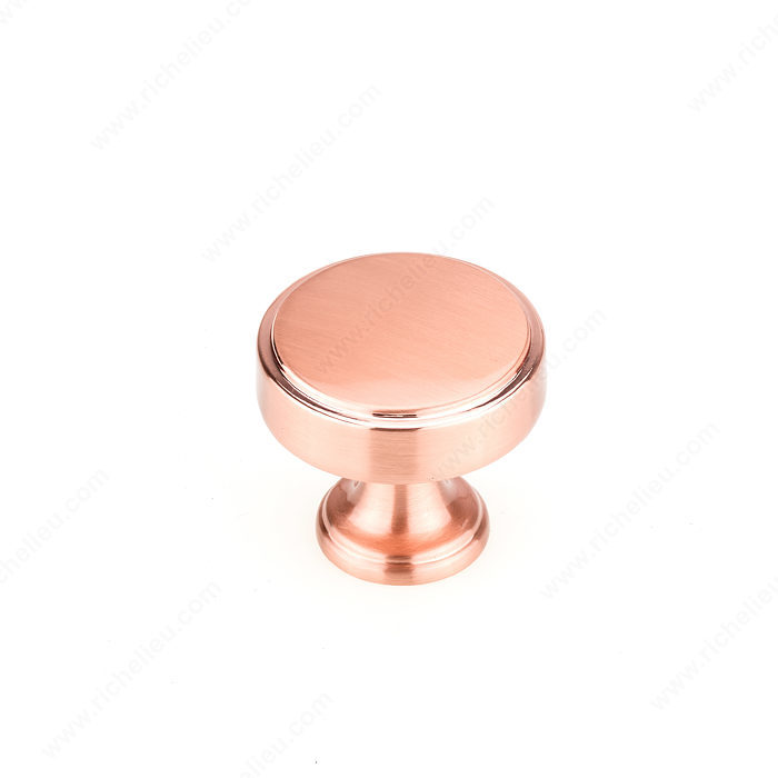 Richelieu 688440192 Transitional Metal Knob - 6884 - Rose Gold