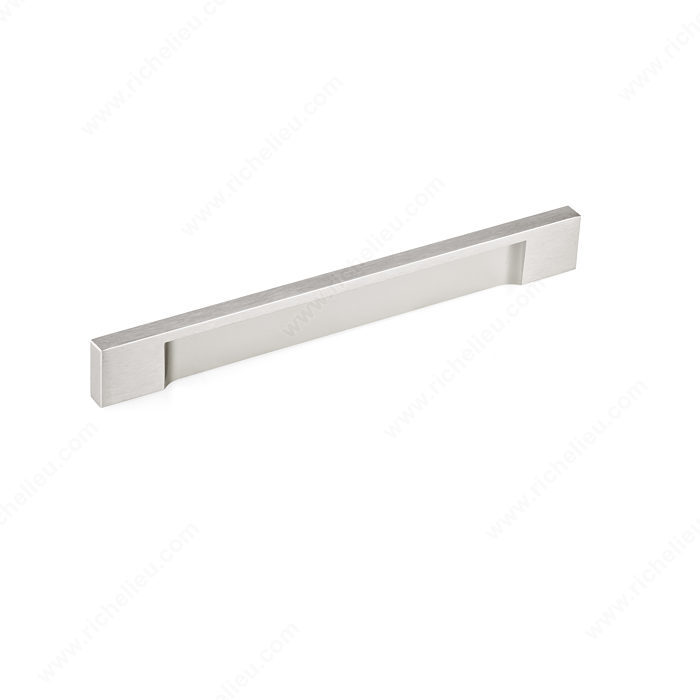 Richelieu BP13101160170 Contemporary Aluminum Pull - 1310 - Stainless Steel