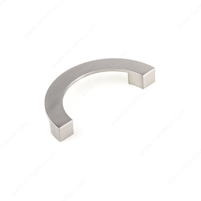 Richelieu BP6367128195 Contemporary Metal Pull - 6367 - Brushed Nickel