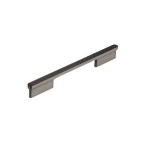 Richelieu 863616092 Contemporary Metal Pull in Brushed Black Nickel