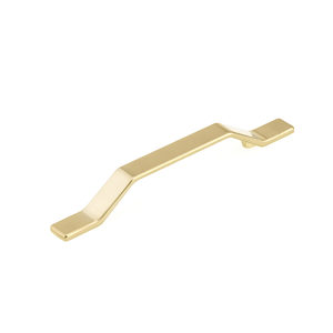 Richelieu BP7265128160 Contemporary Metal Pull in Satin Brass