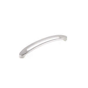 Richelieu BP9257160195 Contemporary Metal Pull in Brushed Nickel