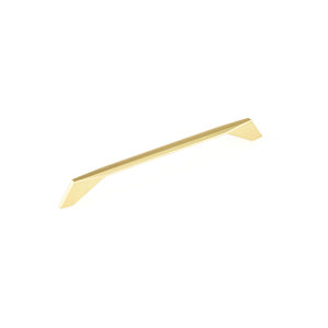 Richelieu BP9256224165 Contemporary Metal Pull in Brushed Gold